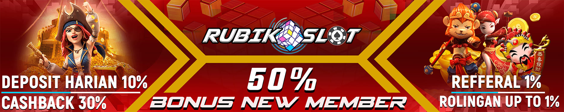 Bonus New Member Rubikslot